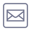 Mail Icon (100x100) Gray